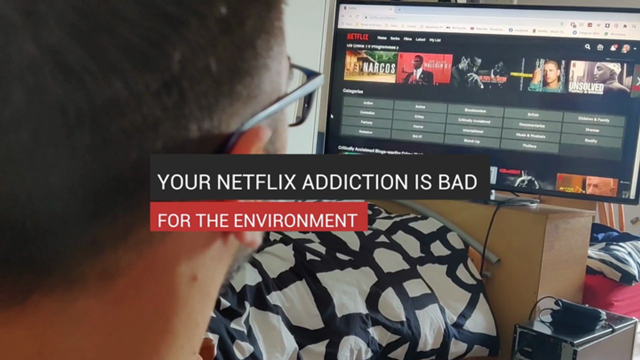 Your Netflix Addiction Is Bad For The Environment Video Dailymotion