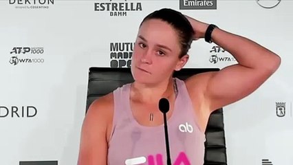 WTA - Madrid 2021 - Ashleigh Barty : "I think without a doubt you need an element of luck"
