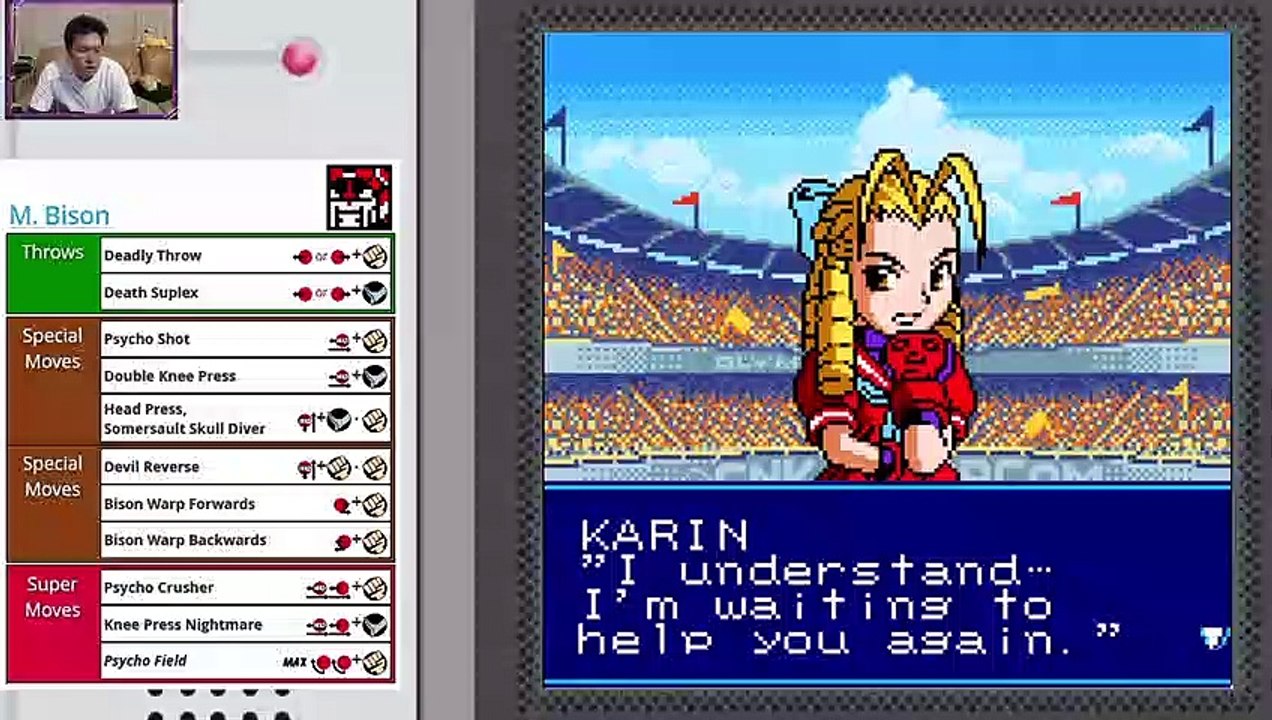 (NeoGeo Pocket Color) SNK vs. Capcom Match of the Millennium - 23 - M.Bison - Lv Gamer