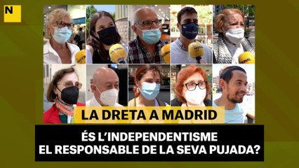 VÍDEOENQUESTA | És l'independentisme responsable de la pujada de la dreta a Madrid?
