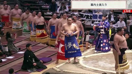Haru 2021, Makuuchi - Day 3 (Part 01)