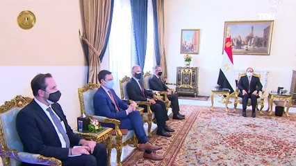 السيد الرئيس يستقبل وزير خارجية جمهورية مالي والمبعوث الأمريكي لمنطقة القرن الأفريقي