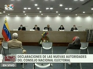 Pedro Calzadilla asume presidencia del CNE y así quedaron integrados los Órganos Subordinados