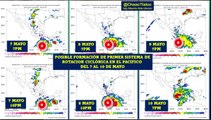 Clima de hoy miércoles: Probabilidad de chubascos y tormentas eléctricas con granizo