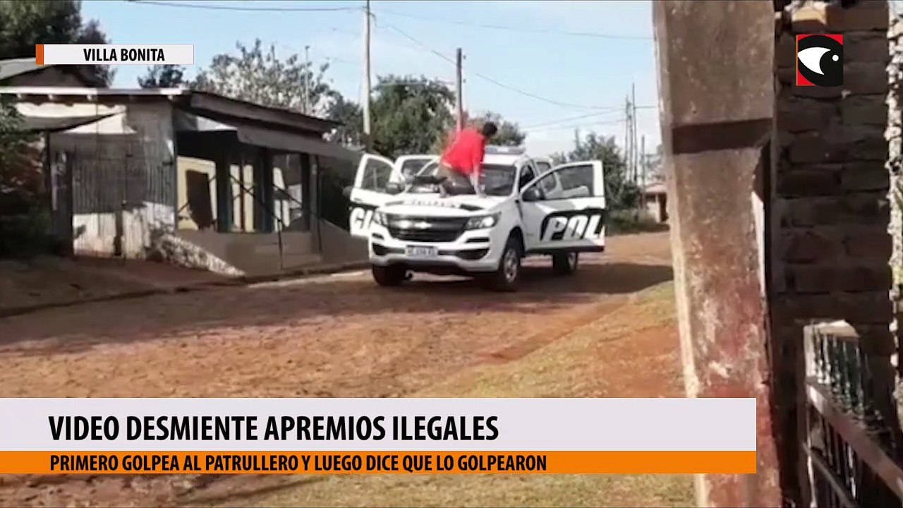 Video desmiente apremios ilegales