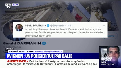 Avignon: un policier tué par balle lors d'une opération anti-drogue