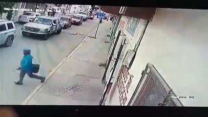 Oaxaca, México: Vea la explosión de pirotecnia que era trasladada en un picop