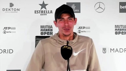 ATP - Madrid 2021 - Alex Popyrin : "I will be inspired by what Robin Soderling did in 2009 to play Rafael Nadal"