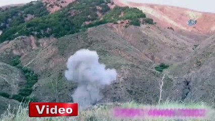 Diyarbakır’da hainlerin sığınağı imha edildi