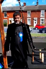 Le clip de campagne incroyable d'un candidat de Blackburn