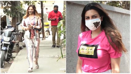 Shama Sikander & Aarti Singh Snapped Across Town