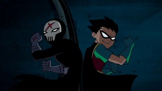 Red X Saves Robin - Teen Titans 