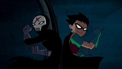 Red X Saves Robin - Teen Titans "X"