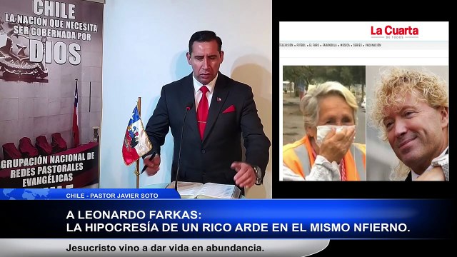 Pastor Soto arremete contra Leonardo Farkas: “Es un verdadero impío e hipócrita”