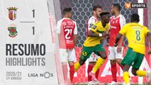 Highlights: SC Braga 1-1 Paços de Ferreira (Liga 20/21 #31)