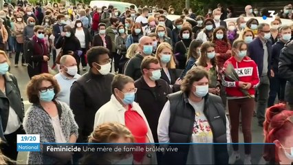 Féminicide à Mérignac : les habitants rendent hommage à la mère de famille brûlée vive
