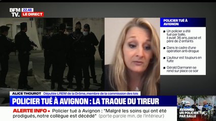 Alice Thourot: "Les élus du Rassemblement national ne sont jamais là quand il faut voter avec nous des mesures pour protéger nos forces de l'ordre"