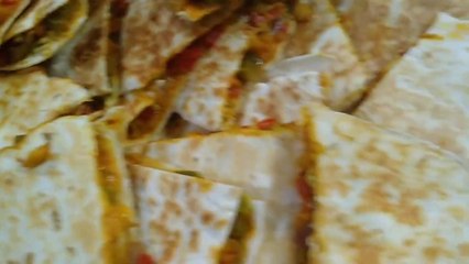 Cheesy Shrimp Quesadillas in Hindi/Urdu | Rehya Kitchen