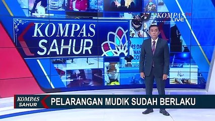 Hari Pertama Larangan Mudik, Lalu Lintas Tol Cikupa Relatif Lancar