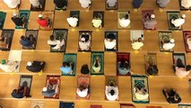Muslims perform Tahajjud prayers during Ramadan