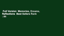 Full Version  Memories, Dreams, Reflections  Best Sellers Rank : #4