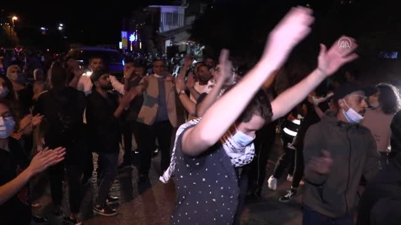 İsrail polisinin Doğu Kudüs'teki gösteriye müdahalesinde 4 Filistinli yaralandı