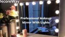 Best Wall Mounted Makeup Mirror Lighted | Decoreway.Com