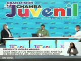 Mandatario Nacional: Cada ministerio debe generar políticas y resultados para la Gran Misión Chamba Juvenil