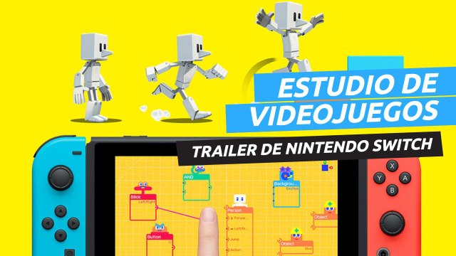Estudio de videojuegos - Tráiler Nintendo Switch