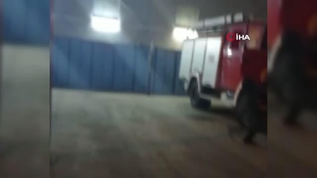 Kazaya koşan itfaiye erine doğum günü sürprizi