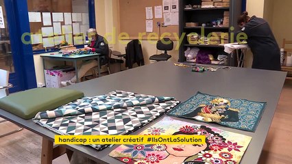 En Haute-Marne, des personnes en situation de handicap relookent de vieux meubles