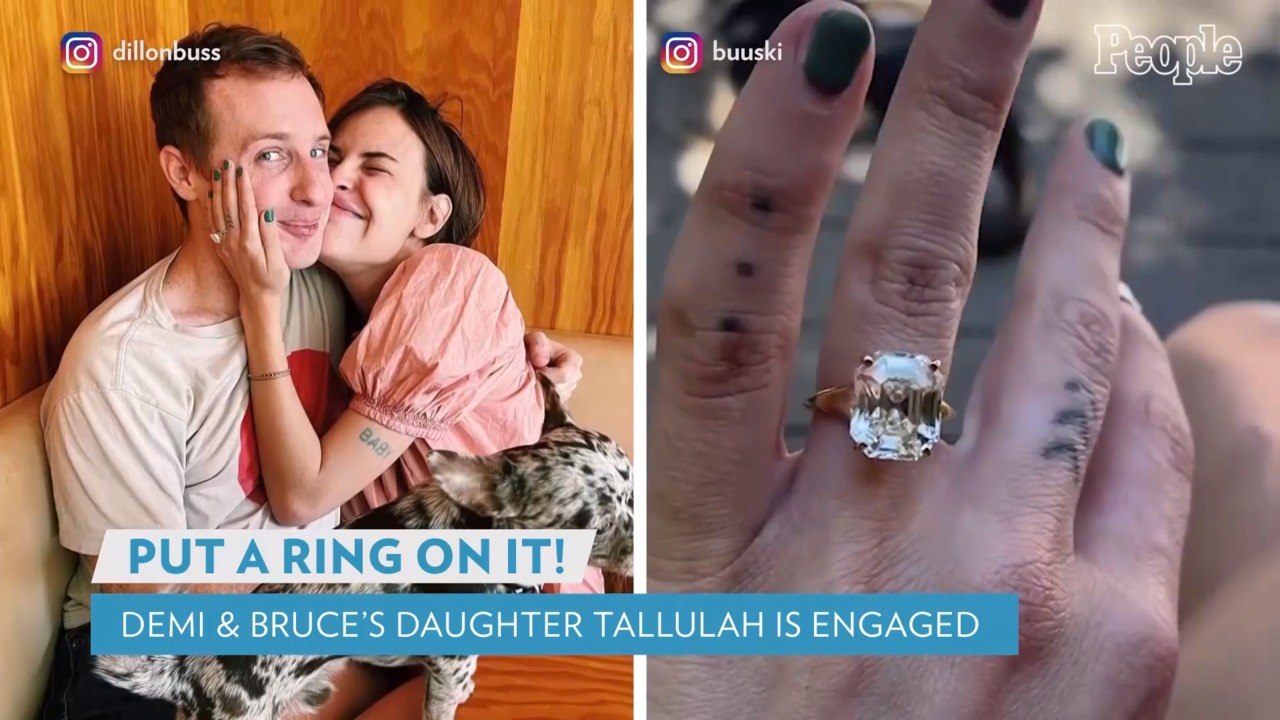See Tallulah Willis' Enormous Emerald Engagement Ring from Fiancé Dillon Buss