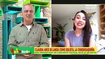 Claudia Arce, ex miss Bolivia, se lanza como cantautora a través de un concierto virtual desde México
