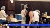 Mais de 30 milhões de brasileiros vacinados com a 1ª dose