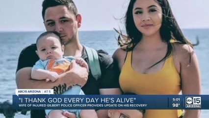 Gilbert officer continues to recover after pursuit that killed Chandler officer