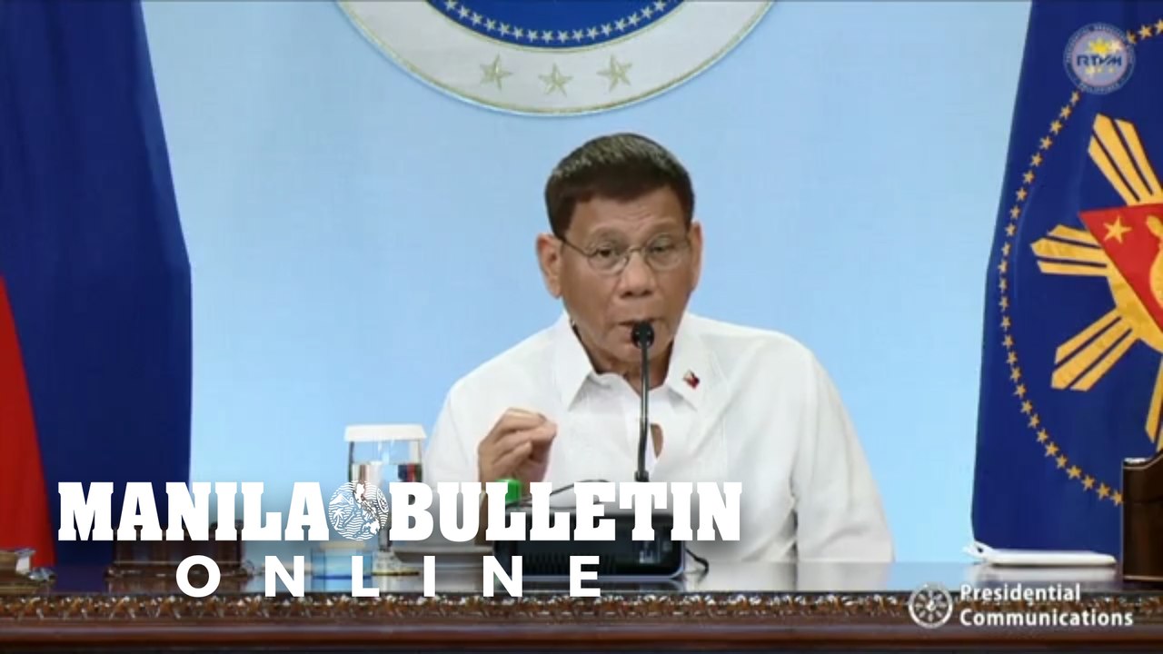 President Duterte addresses the nation on May 5, 2021