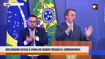 Bolsonaro amenazó con decretar fin de las cuarentenas y acusa a China de haber creado el coronavirus