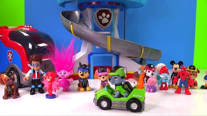 Colors Learning Video with  Paw Patrol Mission Surprise Eggs