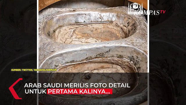 Potret Jejak Kaki Nabi Ibrahim di Masjidil Haram