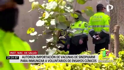 Скачать видео: Digemid aprueba importación de vacunas de Sinopharm para voluntarios de ensayos clínicos