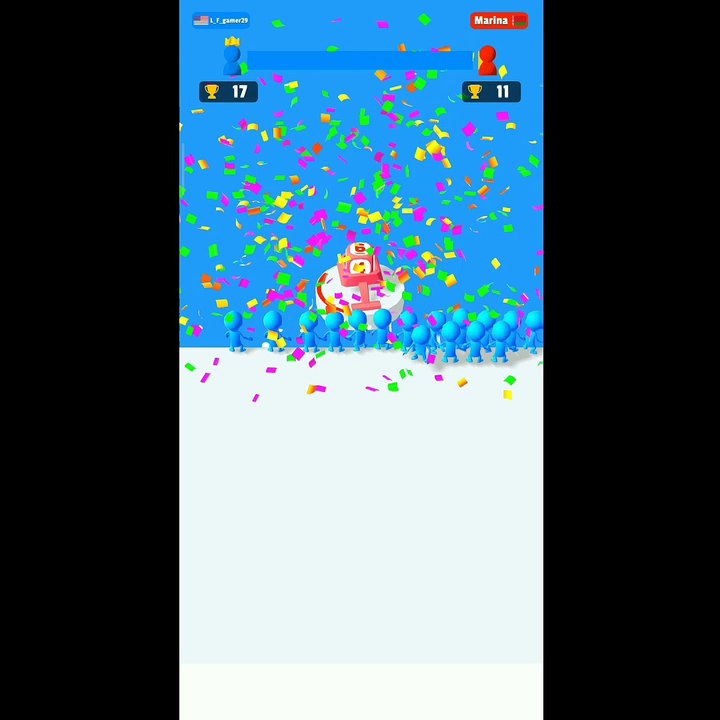 Dice push game play video
