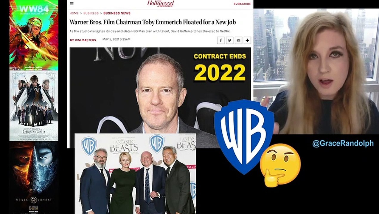 Toby Emmerich Leaving Warner Bros - Upcoming DCEU SnyderVerse, Harry Potter & Mortal Kombat Movies