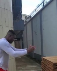 Francis Ngannou's impressive vertical jumps