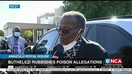Buthelezi rubbishes poison allegations