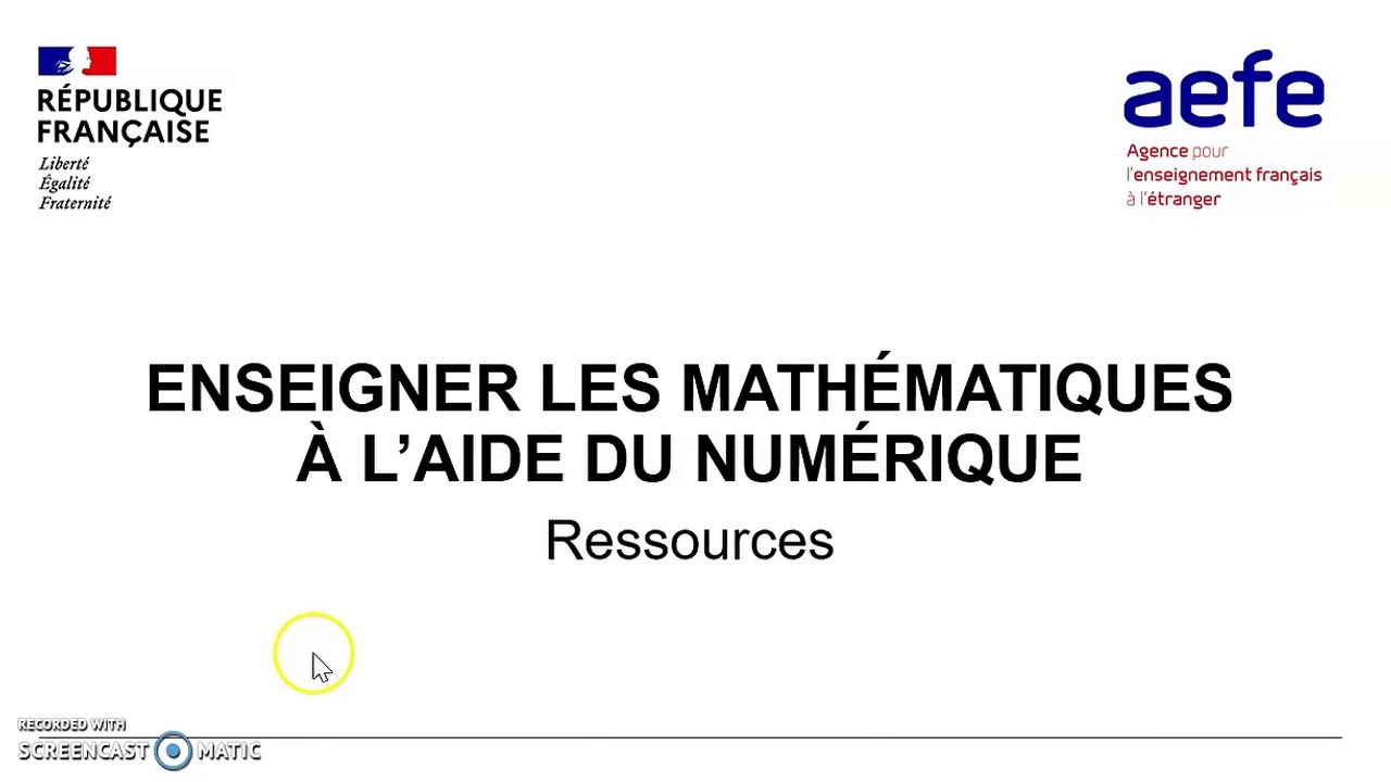 M9 Bloc 3 Enseigner les Mathématiques à l'aide du numérique