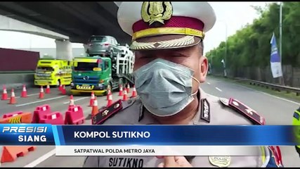 Ratusan Kendaraan Pribadi dari Jakarta Diputarbalikan