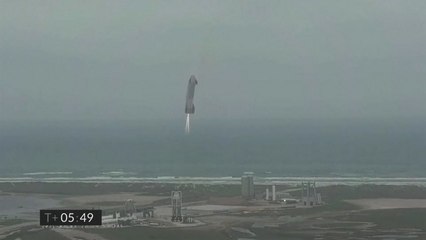 4전 5기...스페이스X 시험 우주선 드디어 무사귀환 / YTN