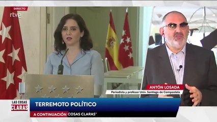 Del oráculo de Delfos al 'brujo de tercera' de Antón Losada: "La mejor encuesta le da a Ayuso una ventaja de 2-3 escaños sobre el PSOE"