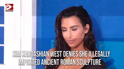 Kim Kardashian Responds on Allegation of Importing Ancient  Roman Sculpture illegally