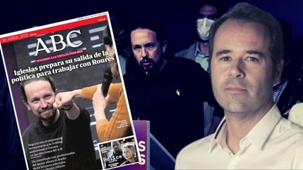 Javier Chicote (ABC): "Pablo Iglesias quiere vengarse de los medios que antes le apoyaban"
